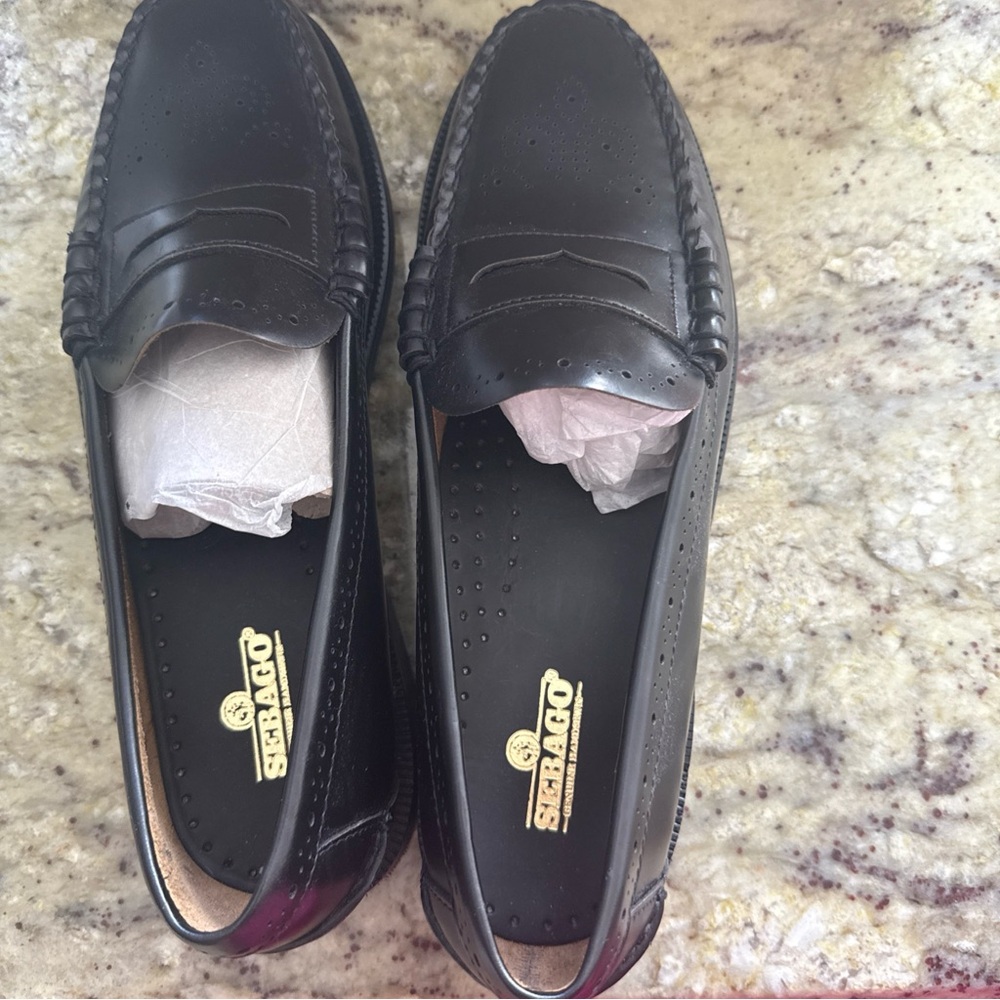 Sebago Brown Leather Sole Shoes